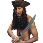 Sciabola Pirata 55 cm - Widmann