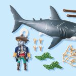 71793 Pirata e Squalo Gigante - Playmobil