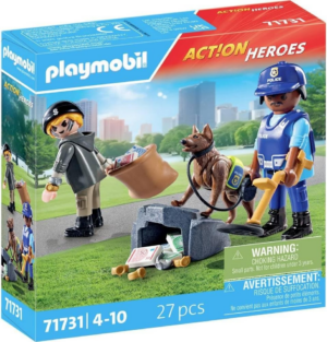 71731 Unità Cinofila e Ladro - Playmobil