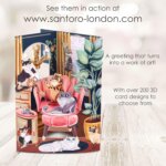 Swing Card Cats - Santoro