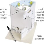 Swing Card Baby Boy- Santoro