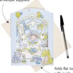 Swing Card Baby Boy- Santoro