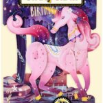 Swing Card Magical Birthday Unicorn - Santoro