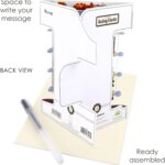 Swing Card Gatto nella Libreria - Santoro
