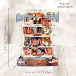 Swing Card Gatto nella Libreria - Santoro