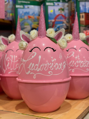 Uovo di Pasqua Personalizzato - Leonetti Giocattoli