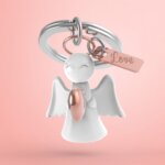 Portachiavi Angelo con Cuore - Ediglam