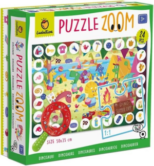 Zoom Puzzle Dinosauri - Ludattica
