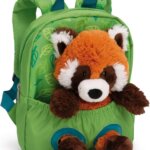 Zainetto Panda Rosso 25 cm - Nici