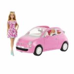 Barbie con Fiat 500- Mattel