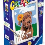 CreArt Cucciolo con Fiore - Ravensburger