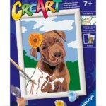CreArt Cucciolo con Fiore - Ravensburger