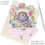 Biglietto Girevole Baby Girl - Santoro