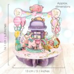 Biglietto Girevole Baby Girl - Santoro