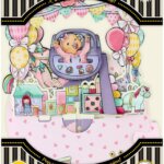 Biglietto Girevole Baby Girl - Santoro