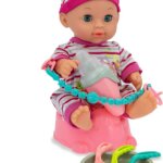 Bambolotto 27 cm con Set Pappa - Teorema