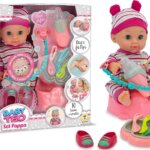 Bambolotto 27 cm con Set Pappa - Teorema
