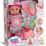 Bambolotto 27 cm con Set Pappa - Teorema