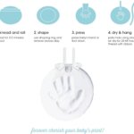 Impronta Rotonda con Fiocco da Appendere - Pearhead
