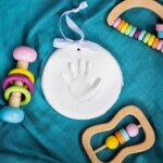 Impronta Rotonda con Fiocco da Appendere - Pearhead