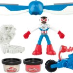 Moto di Capitan America Playdoh - Hasbro