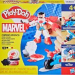 Moto di Capitan America Playdoh - Hasbro