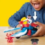Moto di Capitan America Playdoh - Hasbro