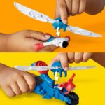 Moto di Capitan America Playdoh - Hasbro