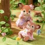 Bebè Cervi con Altalena Floreale - Sylvanian Families