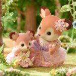 Bebè Cervi con Altalena Floreale - Sylvanian Families
