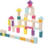 Secchiello Blocchi in Legno 50 pz - Maggio