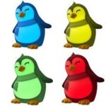 Lampada Led Pinguino in Silicone - Dhink