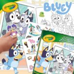 Album Adesivi Colori Bluey - Crayola