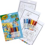 Album Colora con i Numeri Bluey - Crayola