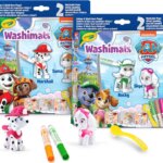 Set 2 Cuccioli Paw Patrol Washimals - Crayola