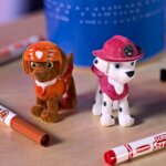 Set 2 Cuccioli Paw Patrol Washimals - Crayola