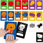 Flashcard Baby Tattili a Contrasto - Headu
