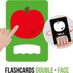 Flashcard Baby Tattili a Contrasto - Headu