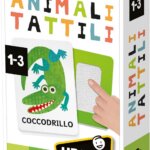 Flashcard Animali Tattili Montessori - Headu