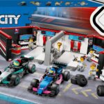60444 Garage con Monoposto Mercedes - Lego