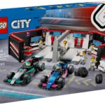 60444 Garage con Monoposto Mercedes - Lego