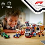 60445 Autotrasportatore F1 con Monoposto - Lego