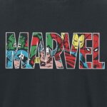 T-Shirt Marvel Logo Character Infill Tg. S - PC Merch