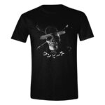 T-Shirt One Piece Grayscale Skull Tg. M - PC Merch