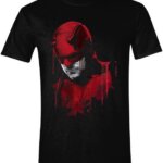 T-Shirt Daredevil Red Drip Portrait Tg. S - PC Merch