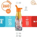 Borraccia Savannha Kingdom Kids 260ml - Cool Bottles