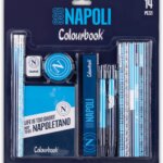 Set Cancelleria Napoli 14 pz - Colourbook