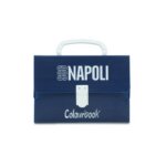 Mini Cartella Polionda Blu con Accessori Napoli - Colourbook