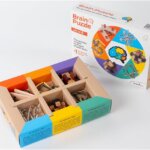 Brain Puzzle 3d Eodden Metal - Recent Toys
