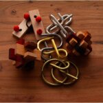 Brain Puzzle 3d Eodden Metal - Recent Toys